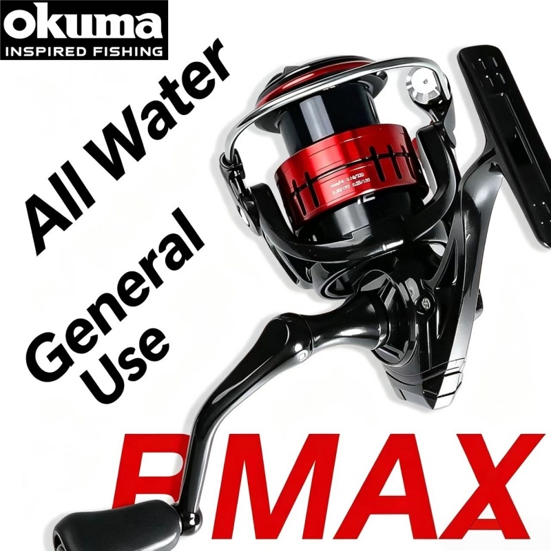 Abu Garcia Reel Max - Mulinello da Pesca Spinning Okuma BMA,