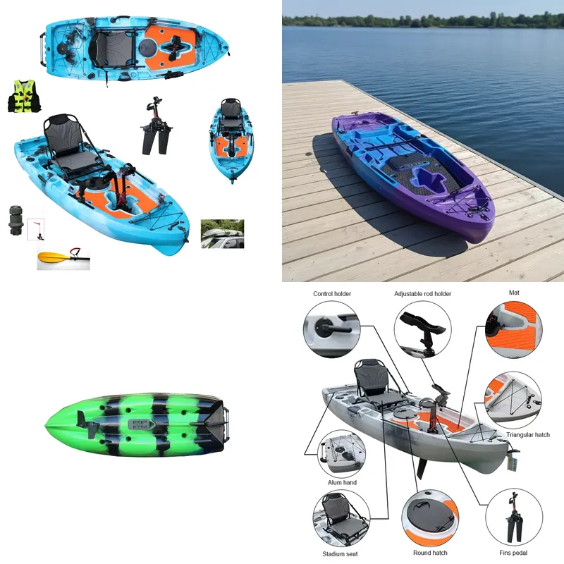 Fishing Kayak Sit On Top - Kayak Vicking Ocean monoposto sit-on-top con