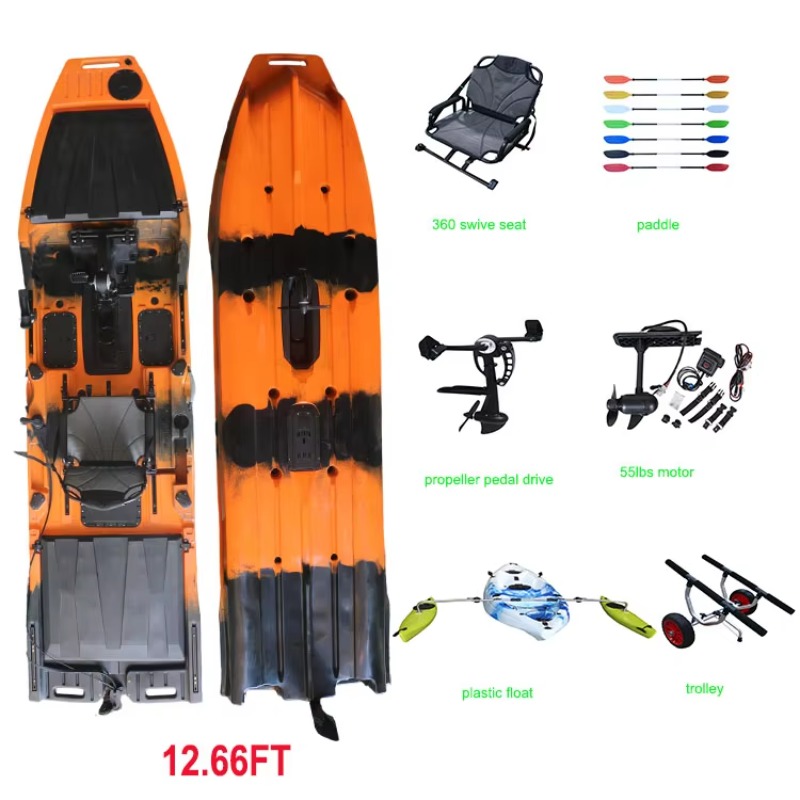 Kayak Singolo Vicking 12.6FT c - Fishing Kayak Trolling Motor recensione e prezzo