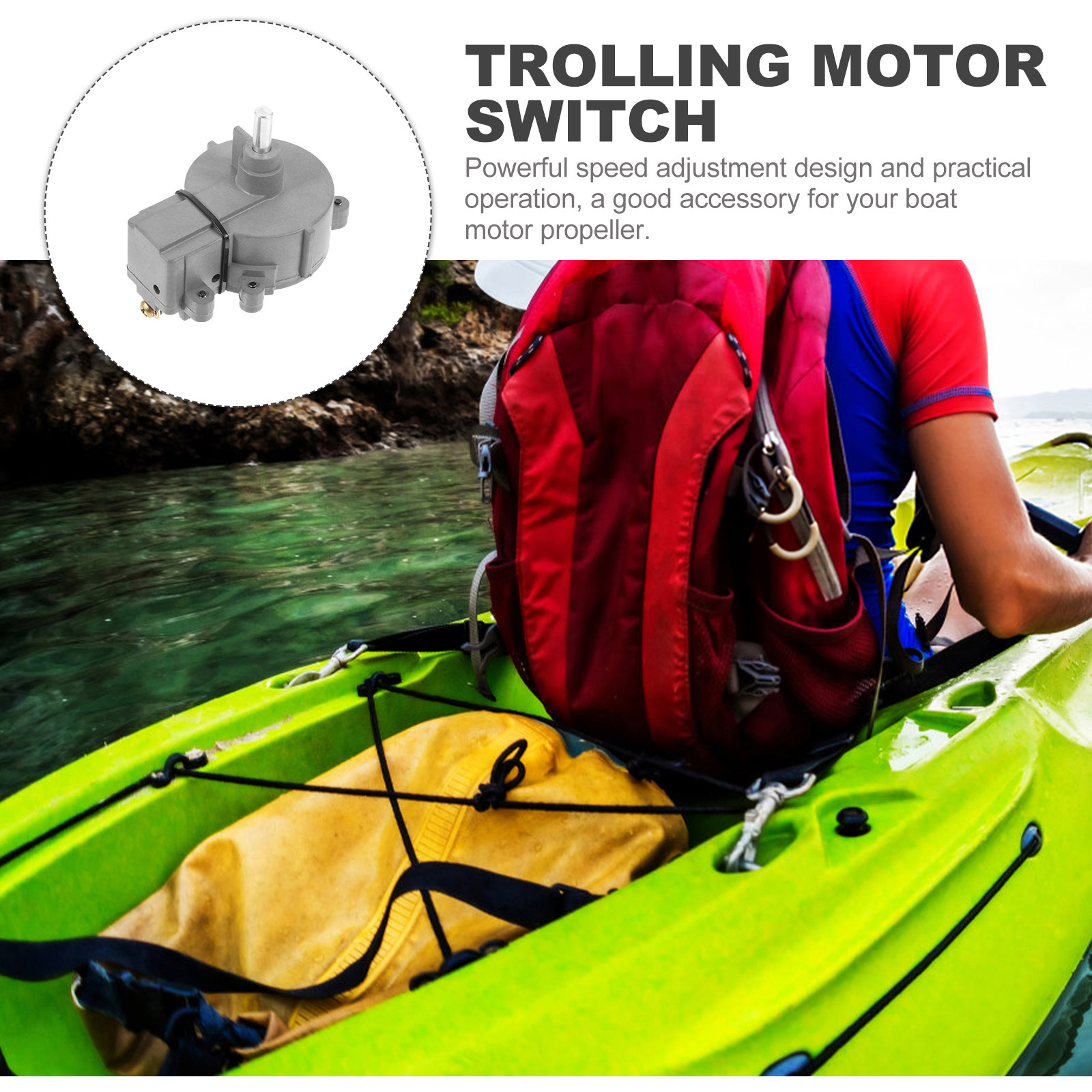 Interruttore per Motore Elettr - Fishing Kayak Trolling Motor recensione e prezzo