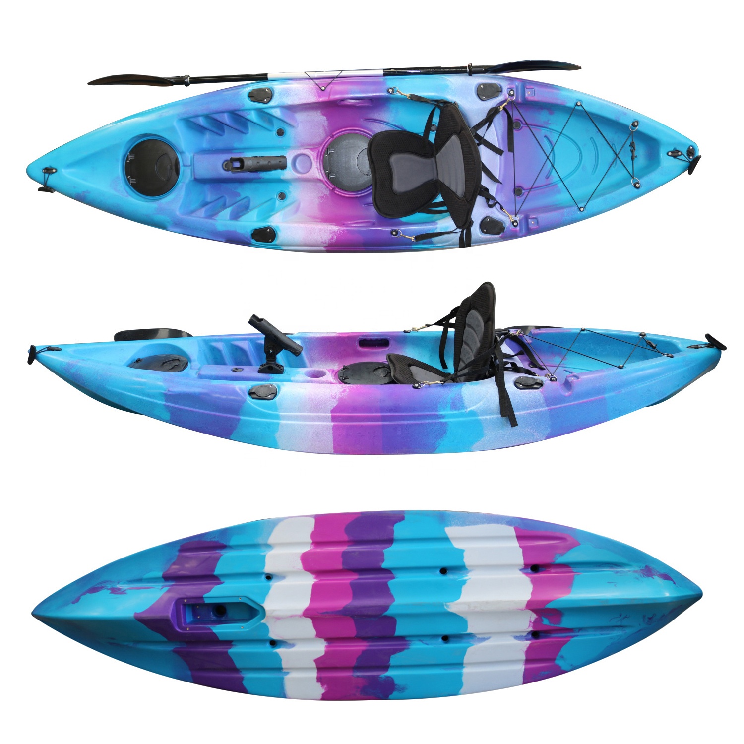 Kayak in Plastica Monoposto da - Fishing Kayak Sit On Top recensione e prezzo